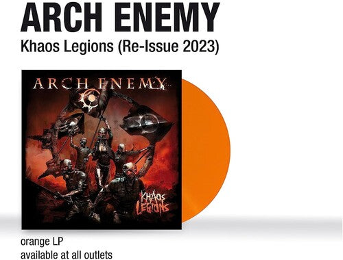 Arch Enemy - Khaos Legions (Colored Vinyl, Orange, Limited Edition, Reissue) - Vinyl