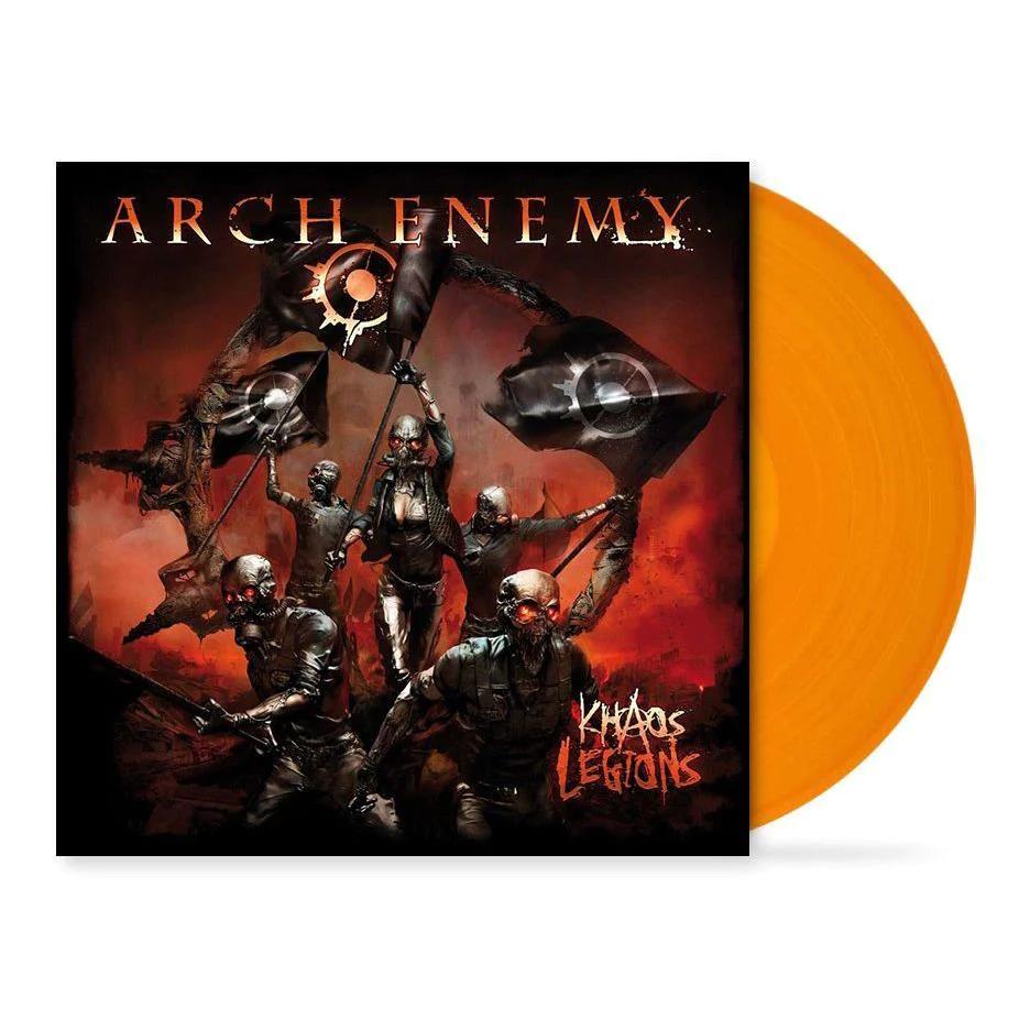 Arch Enemy - Khaos Legions (Colored Vinyl, Orange, Limited Edition, Reissue) - Vinyl