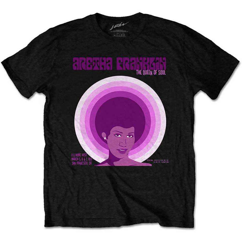 Aretha Franklin - Fillmore West '71 - T-Shirt