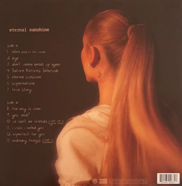 Ariana Grande - Eternal Sunshine (Limited Edition with Alternate Cover Artwork: Version 2) [Import] - Vinyl