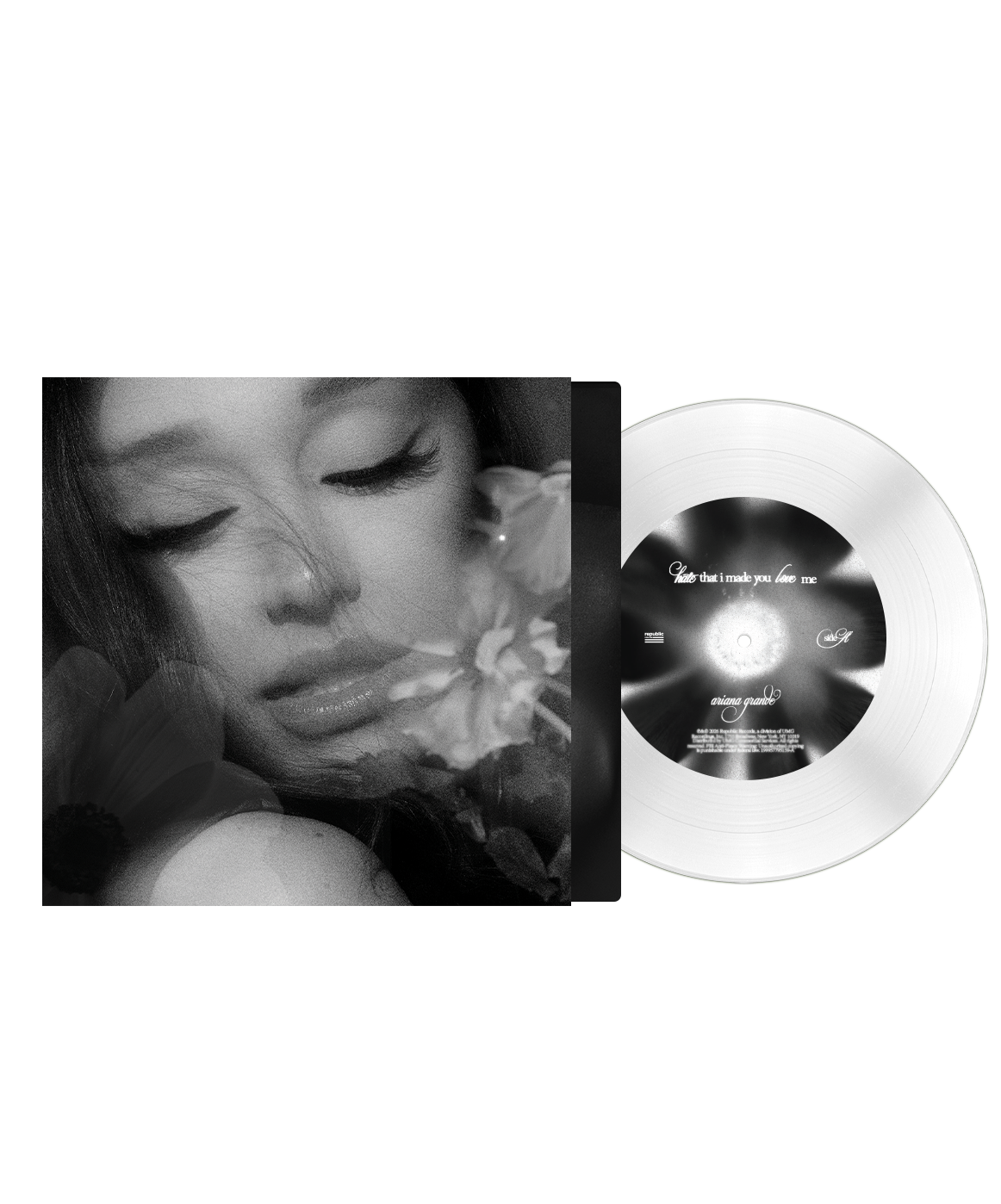 Ariana Grande - Hate That I Made You Love Me [Dandelion White 7" Single] - Vinyl