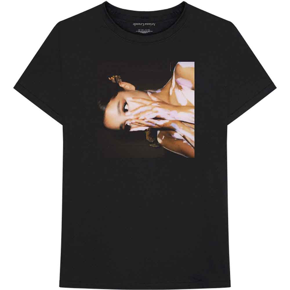 Ariana Grande - Side Photo - T-Shirt Black