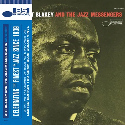 Art Blakey And The Jazz Messengers - Moanin' (Indie Exclusive, Limited Edition, Colored Vinyl, Blue) - Vinyl