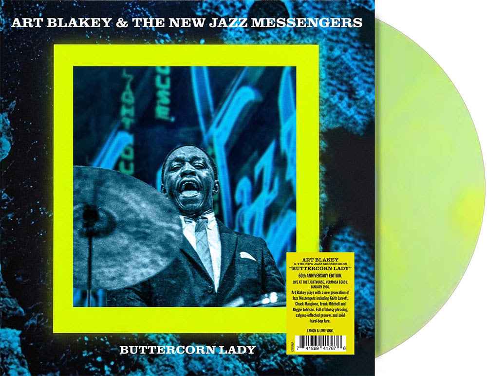 Art Blakey & The New Jazz Messengers - Buttercorn Lady - Live At The Lighthouse, Hermosa Beach, 1966 (Indie Exclusive) [180G Lemon & Lime Vinyl] - Vinyl