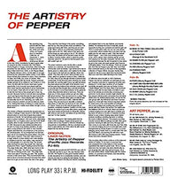 Art Pepper - Artistry Of Pepper [Import] (180 Gram Vinyl, Limited Edition, Remastered) - Vinyl