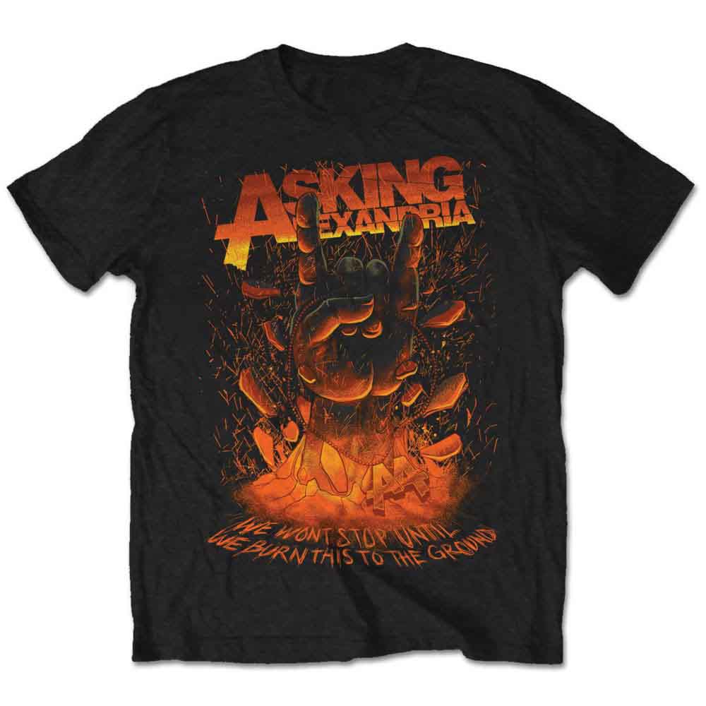 Asking Alexandria - Metal Hand - T-Shirt Black
