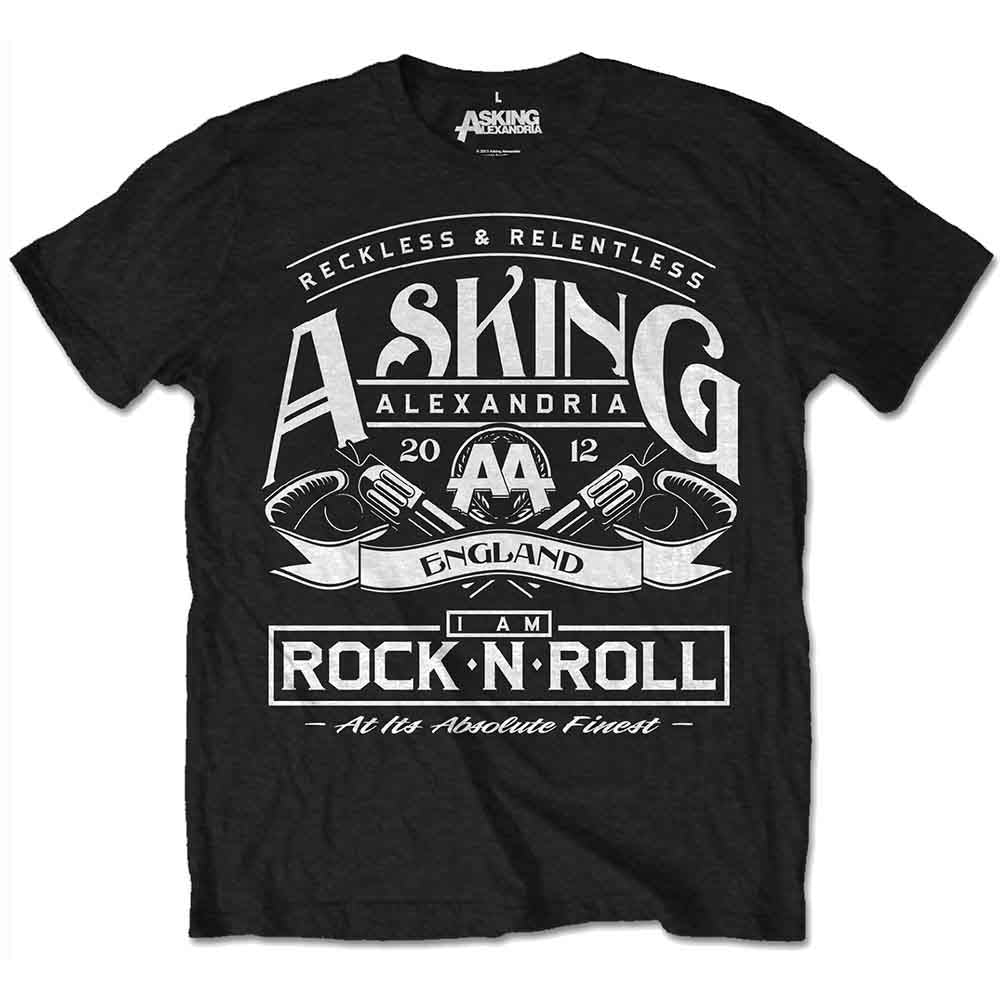 Asking Alexandria - Rock N' Roll - T-Shirt Black