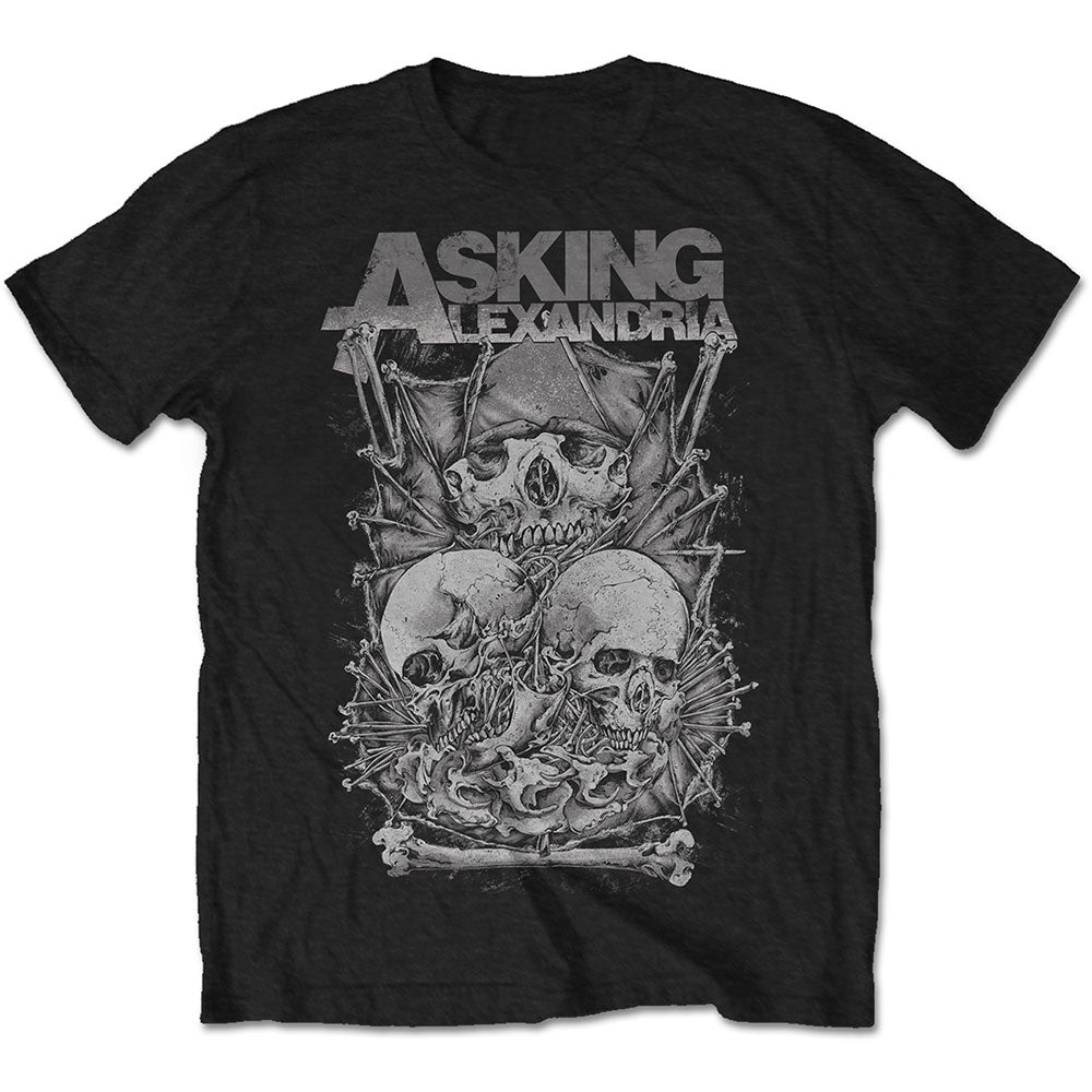 Asking Alexandria - Skull Stack - Black