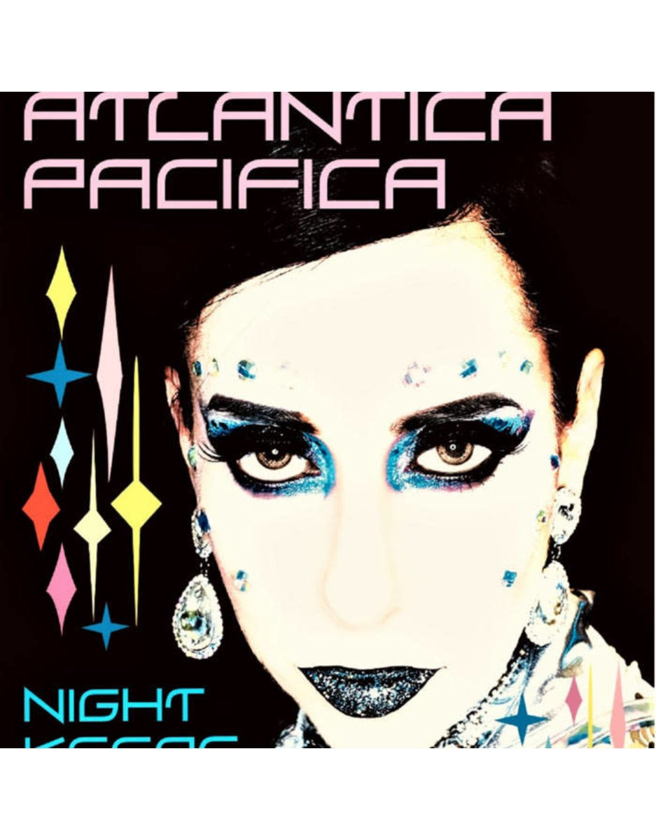 Atlantica Pacifica - Night Keeps Us Alive LP (Poster, Sticker, signed) - Vinyl