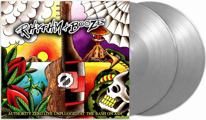 Authority Zero - Rhythm + Booze - Live (Indie Exclusive) [Metallic Gray Vinyl] [2Lp] - Vinyl
