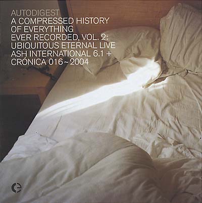 AUTODIGEST - A Compressed History of Everything Ever Recorded, Vol. 2: - CD