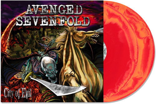 Avenged Sevenfold - City of Evil (Limited Edition, Indie Exclusive, Orange & Red Swirl Colored Vinyl) [Explicit Content] (2 Lp's) - Vinyl