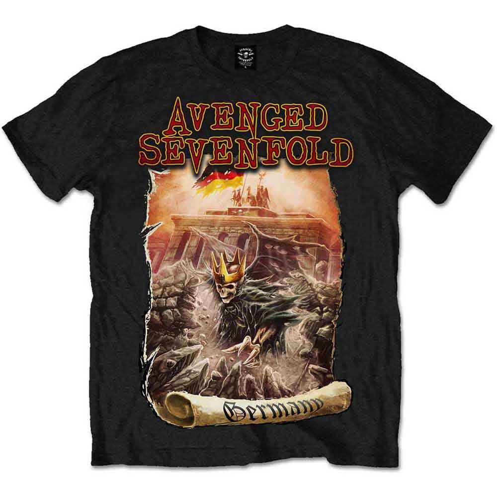 Avenged Sevenfold - Germany - T-Shirt Black