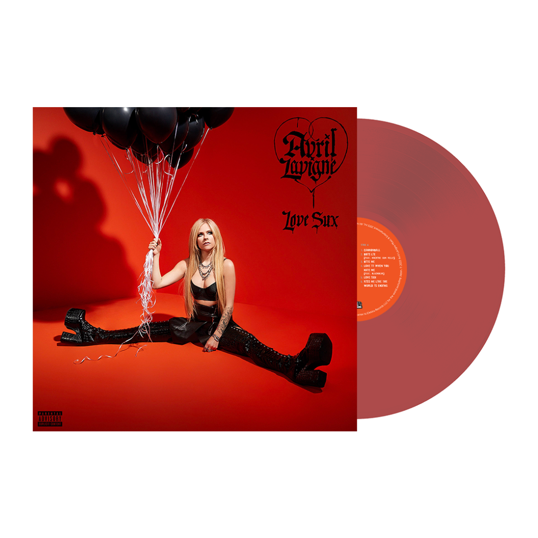 Avril Lavigne - Love Sux [Explicit Content] (Indie Exclusive, Transparent Red Vinyl) - Vinyl