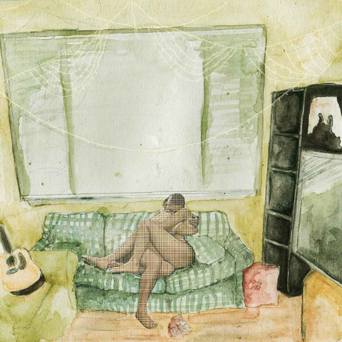 Awakebutstillinbed - What People Call Low Self-Esteem Is Really Just Seeing Yourself The Way That Other People See You (Forest Green & Sea Glass Split Vinyl) - Vinyl