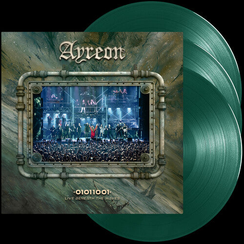 Ayreon - 01011001 - Live Beneath the Waves (Colored Vinyl, Green, Limited Edition) (3 Lp's) - Vinyl