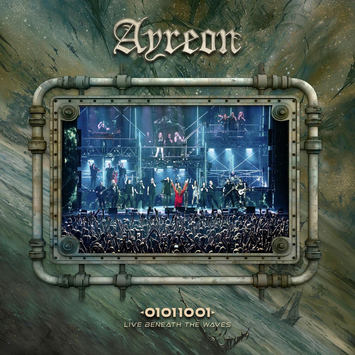 Ayreon - 01011001 - Live Beneath the Waves (Colored Vinyl, Green, Limited Edition) (3 Lp's) - Vinyl