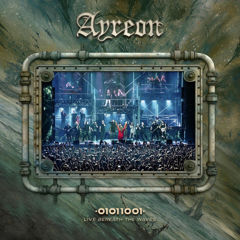 Ayreon - 01011001 - Live Beneath the Waves (Colored Vinyl, Green, Limited Edition) (3 Lp's) - Vinyl