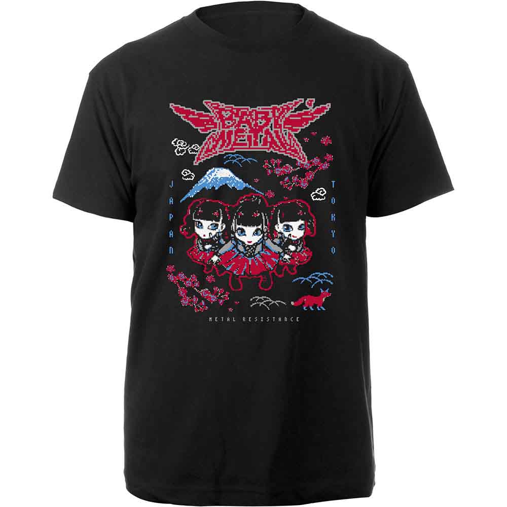Babymetal - Pixel Tokyo - T-Shirt Black
