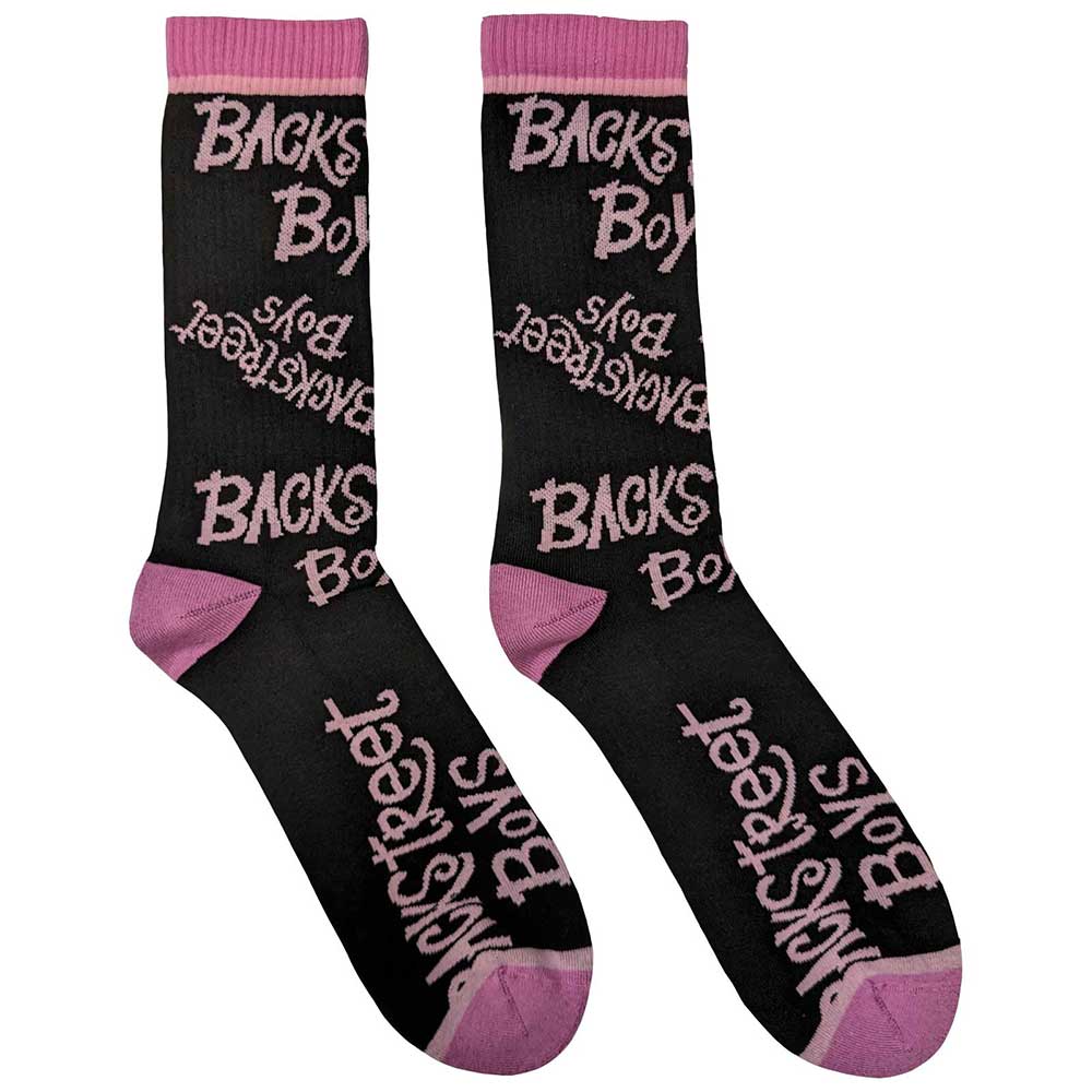 Backstreet Boys - Logo Repeat - Black