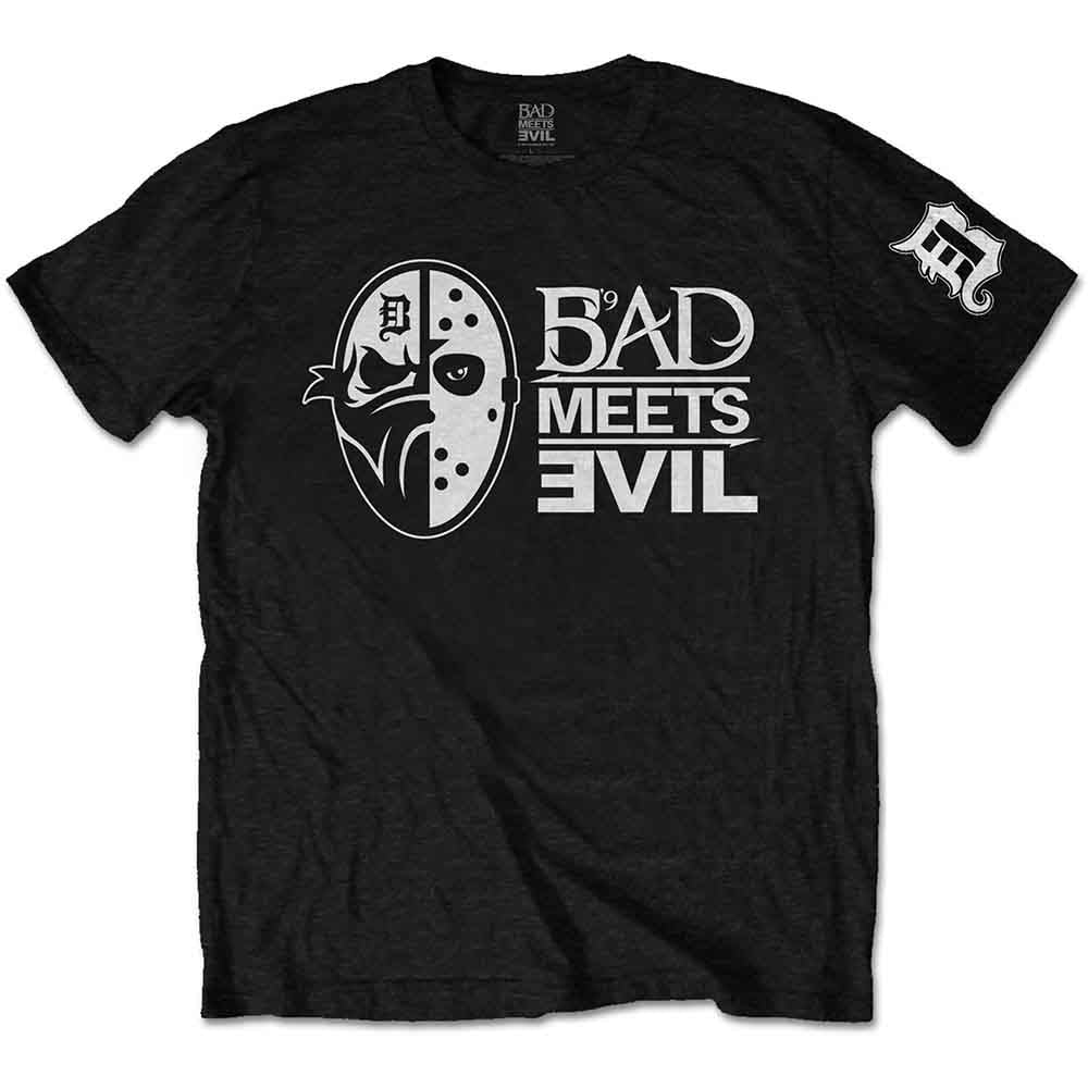 Bad Meets Evil - Masks - T-Shirt Black