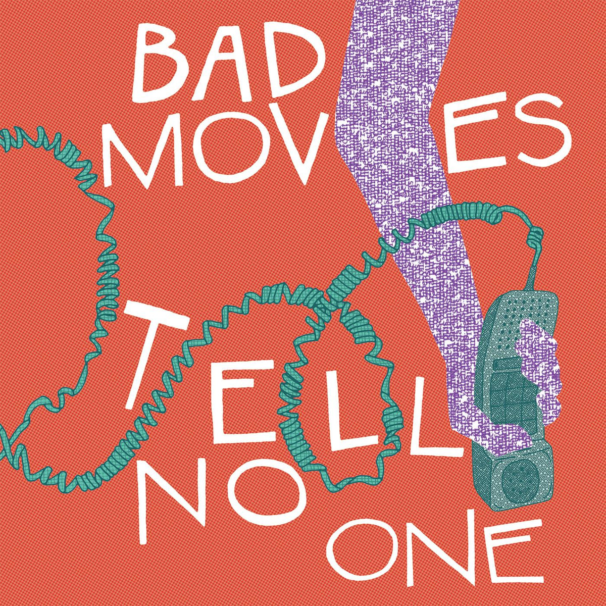 Bad Moves - Tell No One (Translucent Purple Vinyl) - Vinyl