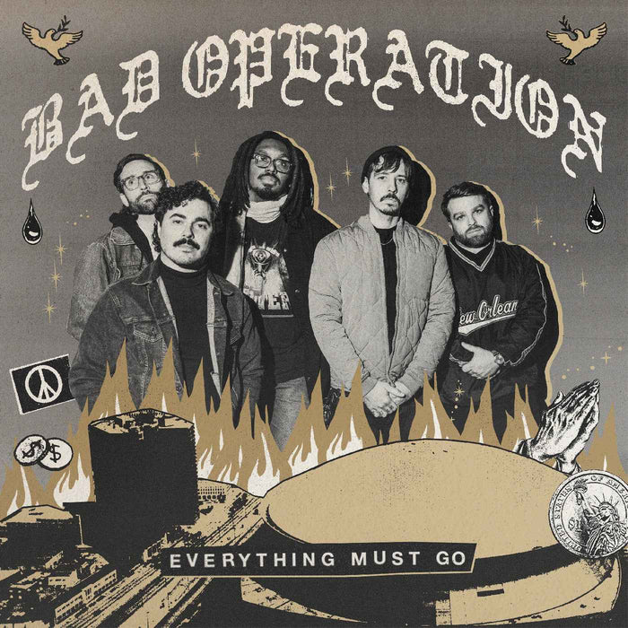 Bad Operation - Everything Must Go (Gold Vinyl) - Vinyl