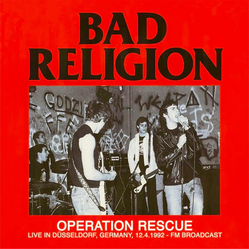 Bad Religion - Operation Rescue: Live in Düsseldorf, 1992 (Limited Edition, Red Vinyl) [Import] - Vinyl
