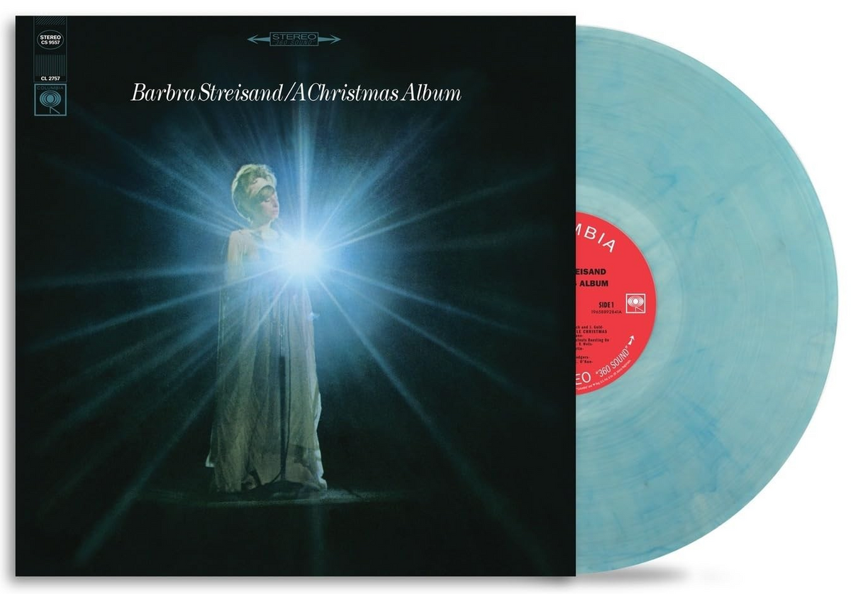 Barbra Streisand - A Christmas Album (Limited Edition, Turquoise Marble Colored Vinyl, Bonus Track, Reissue) - Vinyl