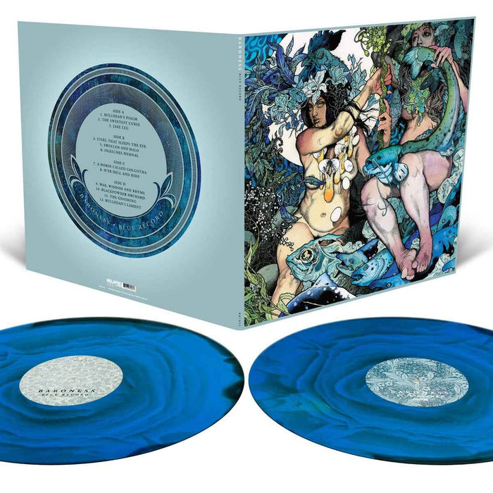 Baroness - Blue Record (Cyan Blue, Milky Clear and Black Ripple Effect Colored Vinyl) (2 Lp's) - Vinyl