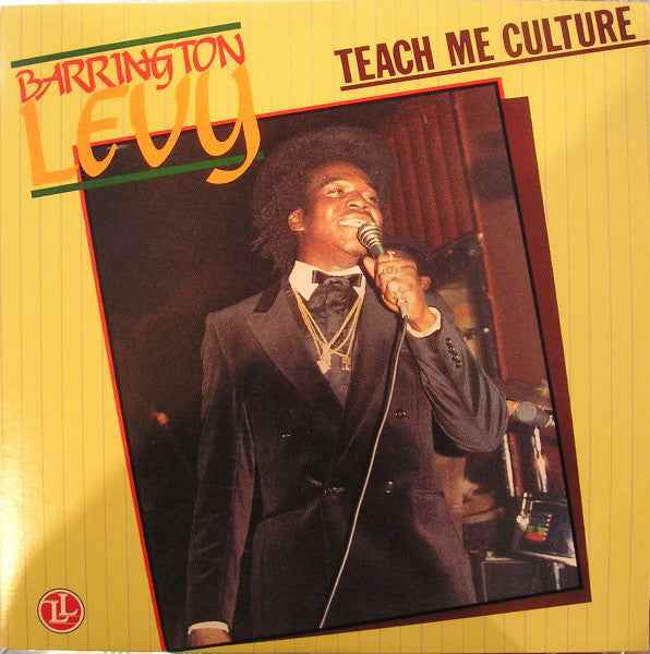 Barrington Levy - Teach Me Culture - Vinyl