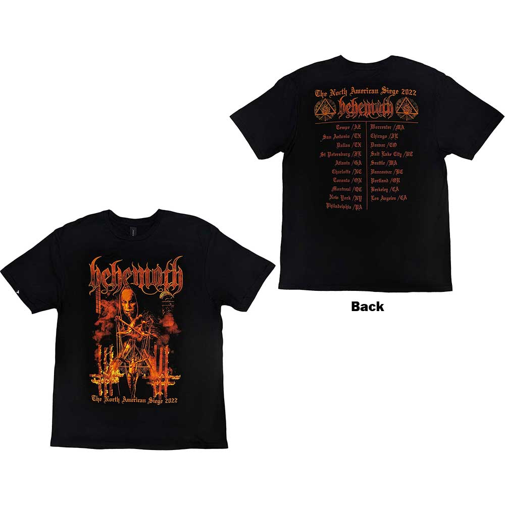 Behemoth - North American Tour '22 Puppet Master - T-Shirt Black