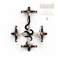 Behemoth - Opvs Contra Natvram Earbook (Limited Edition, Black & Gold Ink Spot Colored Vinyl) - Vinyl