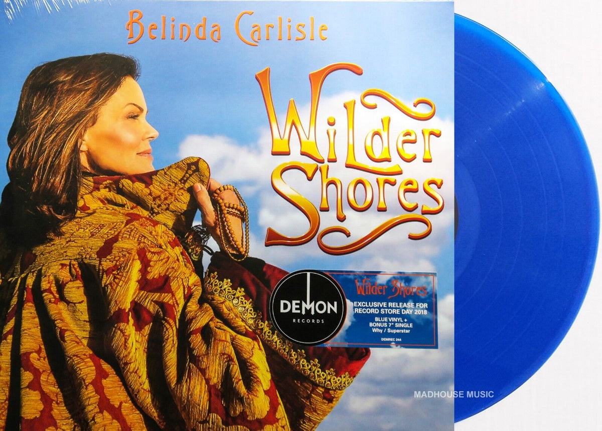 Belinda Carlisle - Wilder Shores (Limited Edition, Blue Vinyl) [Import] - Vinyl