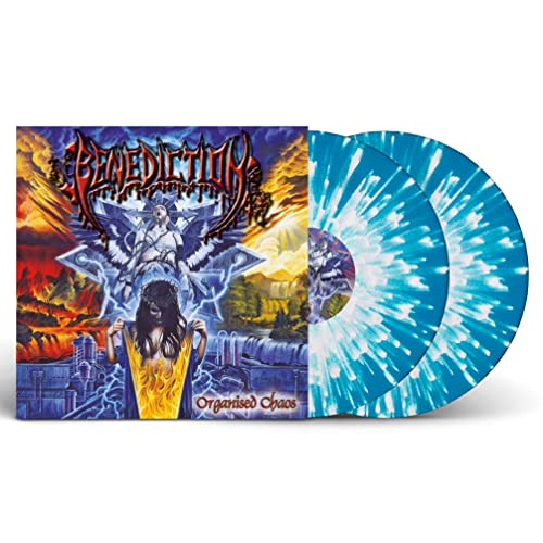 Benediction - Organised Chaos (Light Blue W/ White Splatter Vinyl 2Lp) - Vinyl