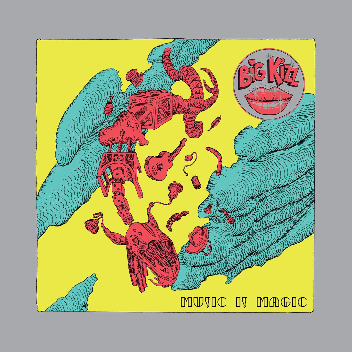 Big Kizz - Music Is Magic (OPAQUE SILVER VINYL) - Vinyl