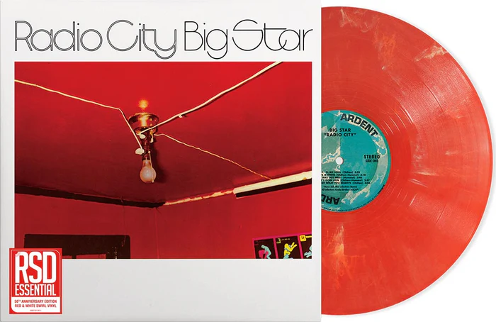 Big Star - Radio City: 50th Anniversary Edition (RSD Essential, Red & White Swirl Colored Vinyl) - Vinyl