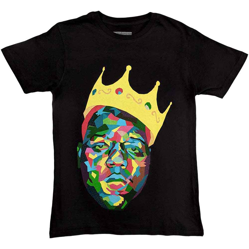 Biggie Smalls - Crown - T-Shirt Black