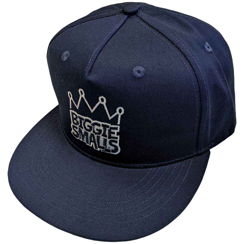 Biggie Smalls - Crown Logo - Hat Blue
