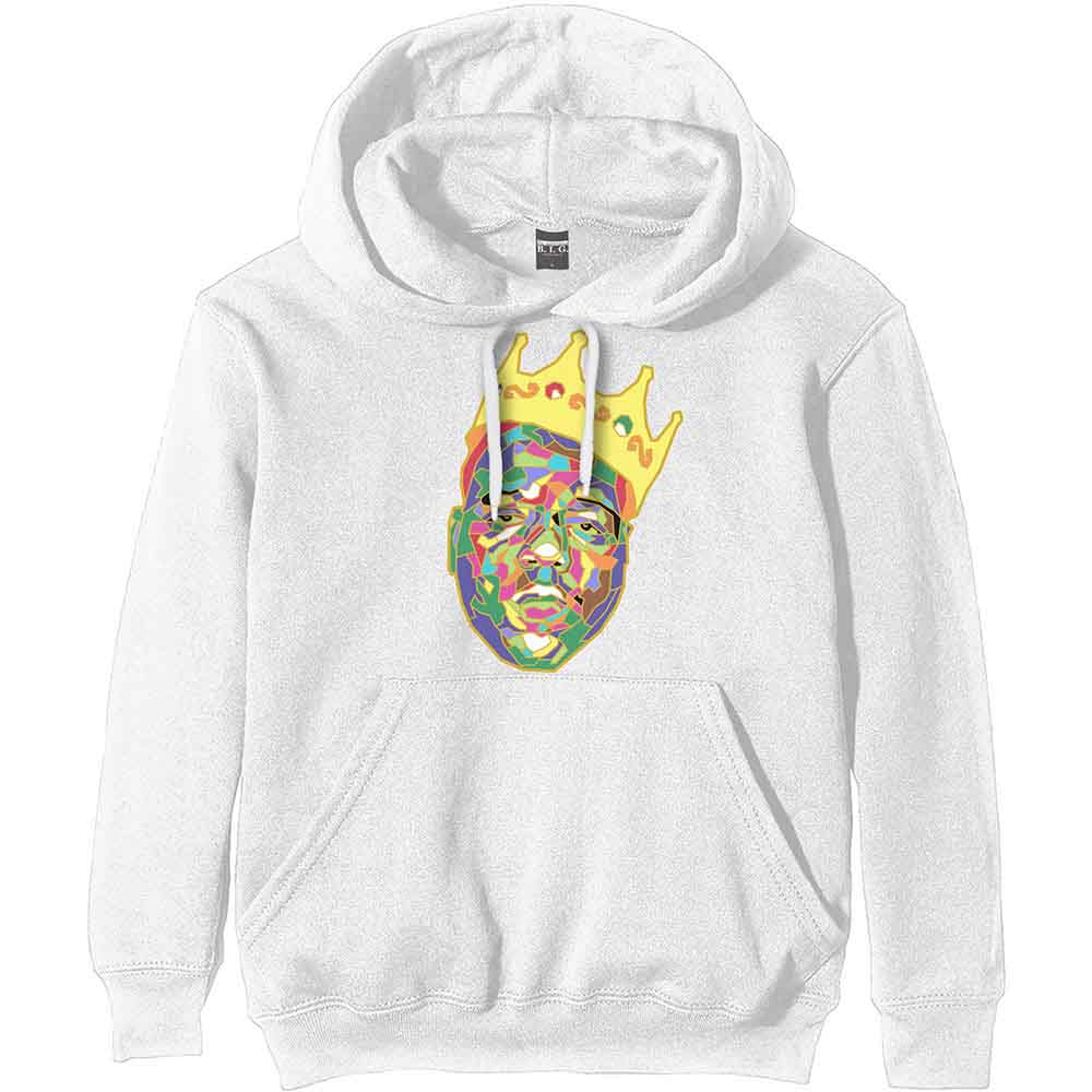 Biggie Smalls - Crown - Sweatshirt White