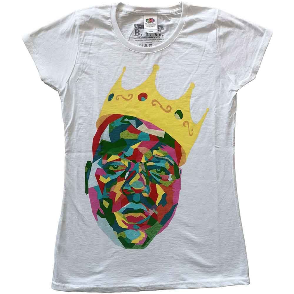 Biggie Smalls - Crown - T-Shirt White
