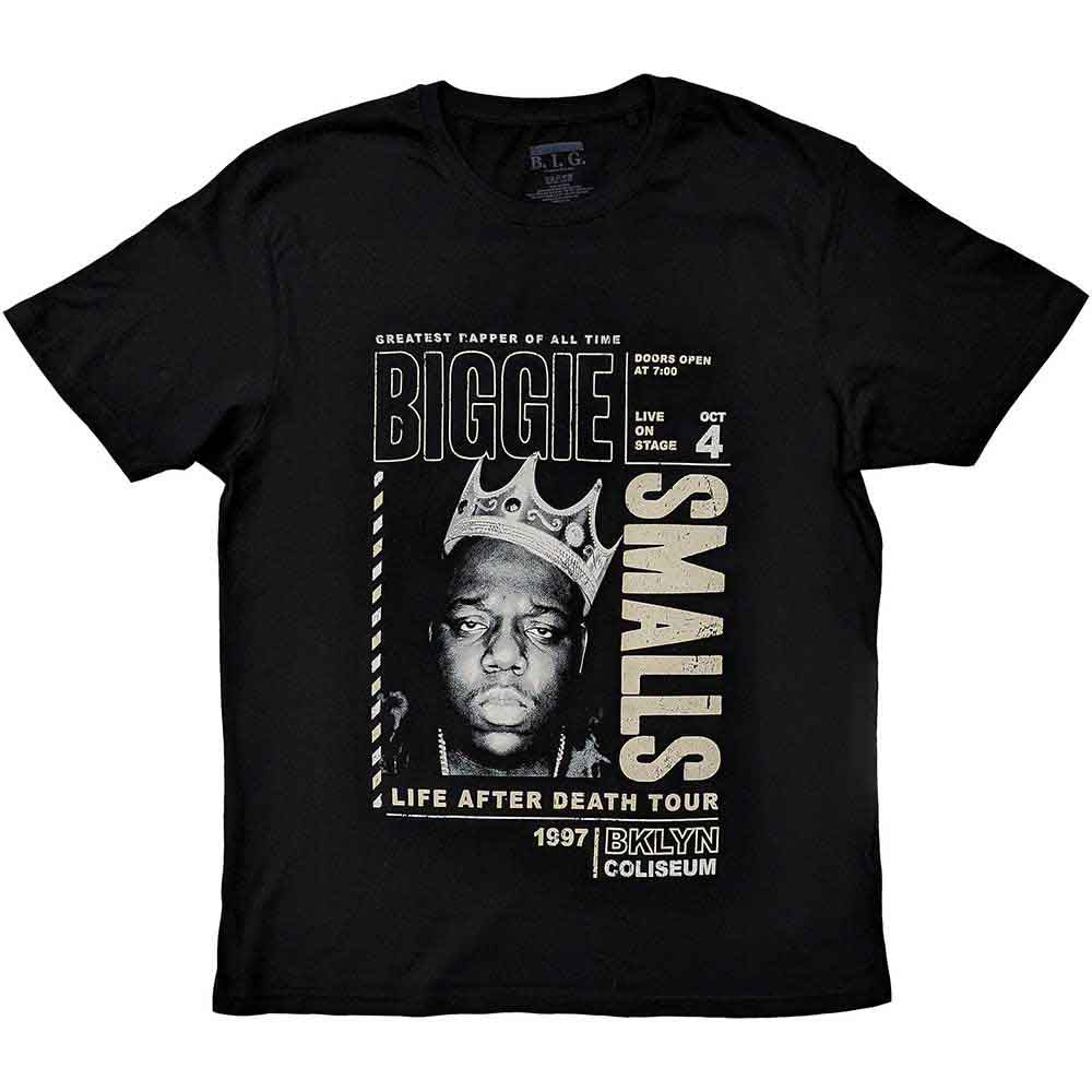 Biggie Smalls - Life After Death Tour - T-Shirt Black