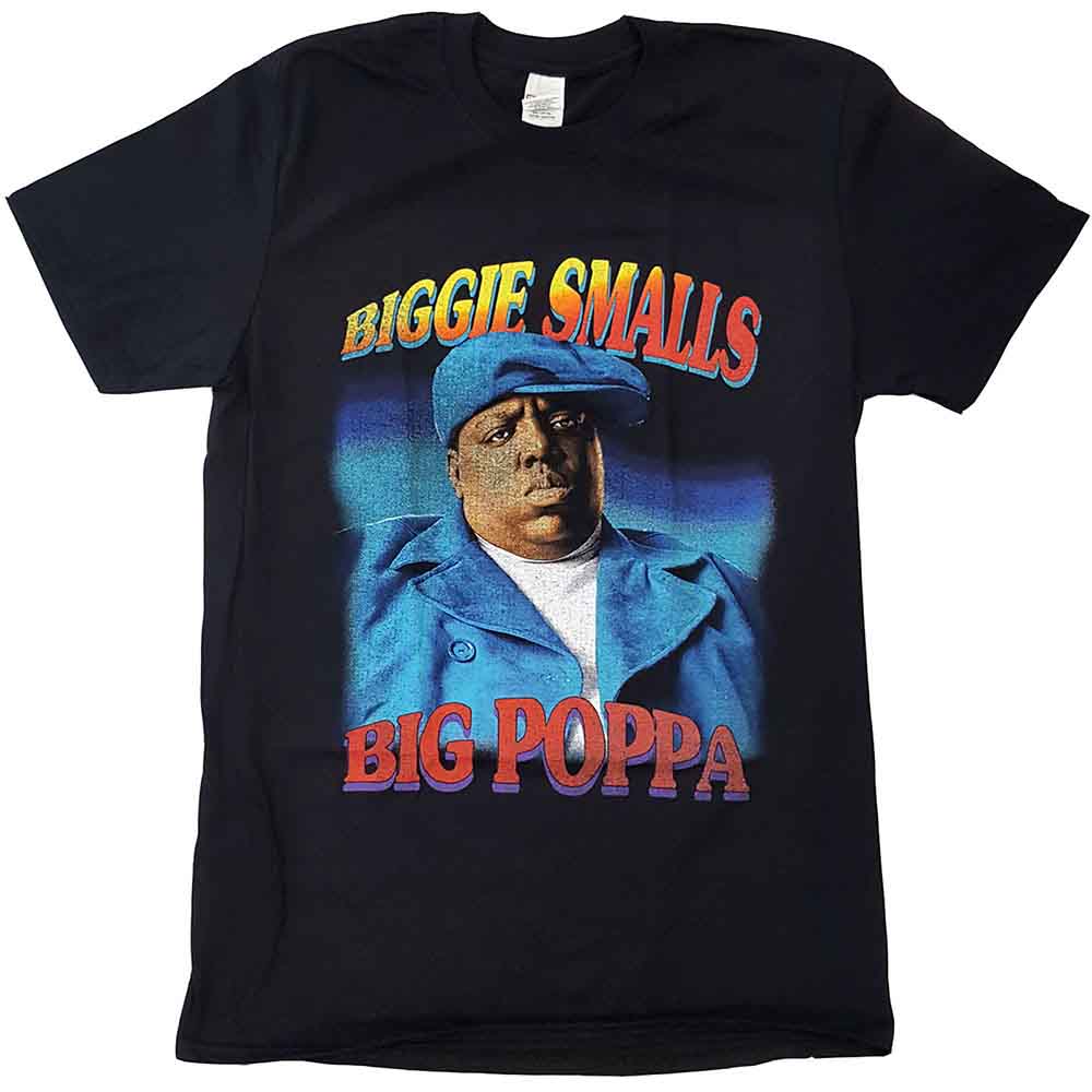 Biggie Smalls - Poppa - T-Shirt Black