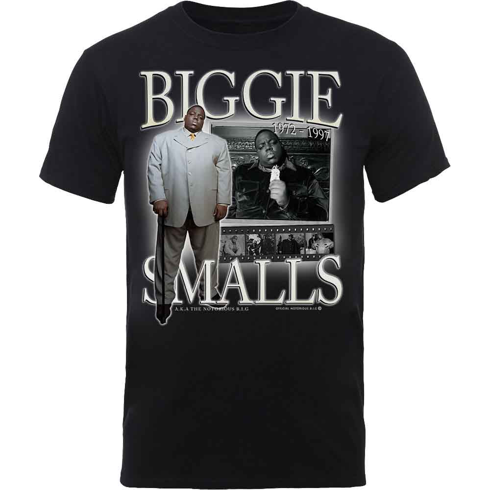 Biggie Smalls - Smalls Suited - T-Shirt Black