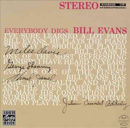 Bill Evans - Everybody Digs Bill Evans - Vinyl
