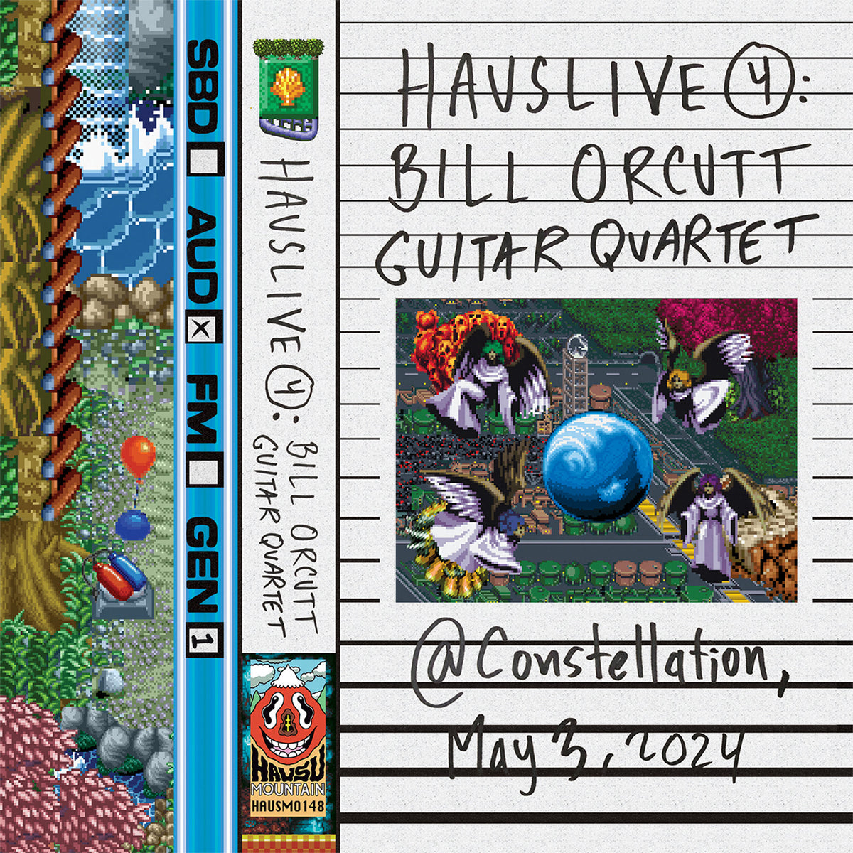 Bill Guitar Quartet Orcutt - Hauslive 4 - Cassette
