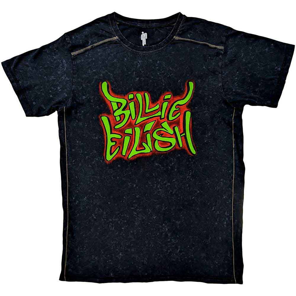 Billie Eilish - Graffiti - T-Shirt Black