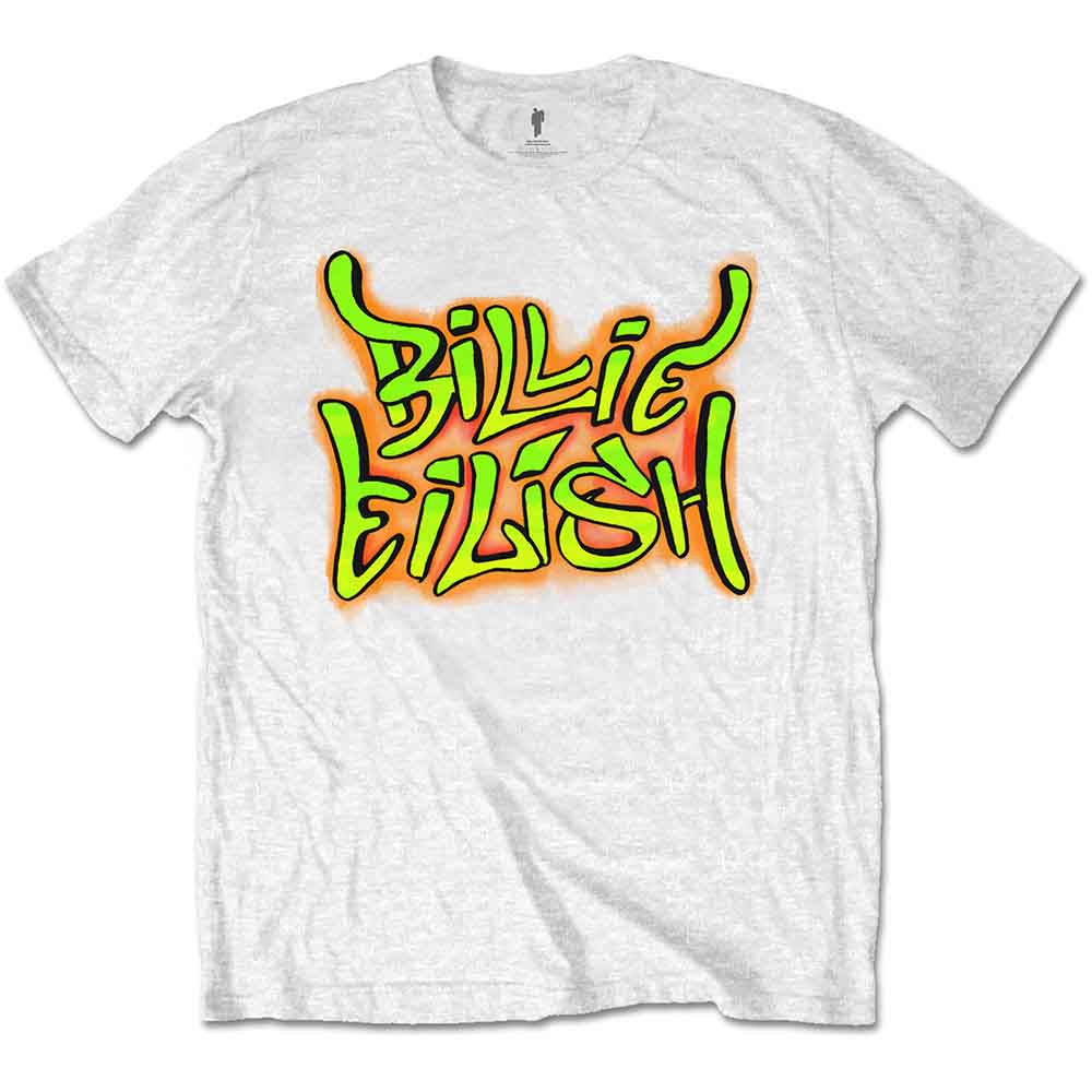 Billie Eilish - Graffiti - T-Shirt White