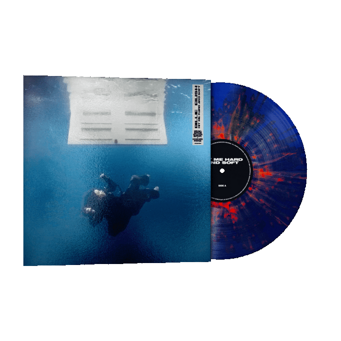 Billie Eilish - Hit Me Hard And Soft (Anniversary Edition) (Blue & Orange Splatter Vinyl) - Vinyl