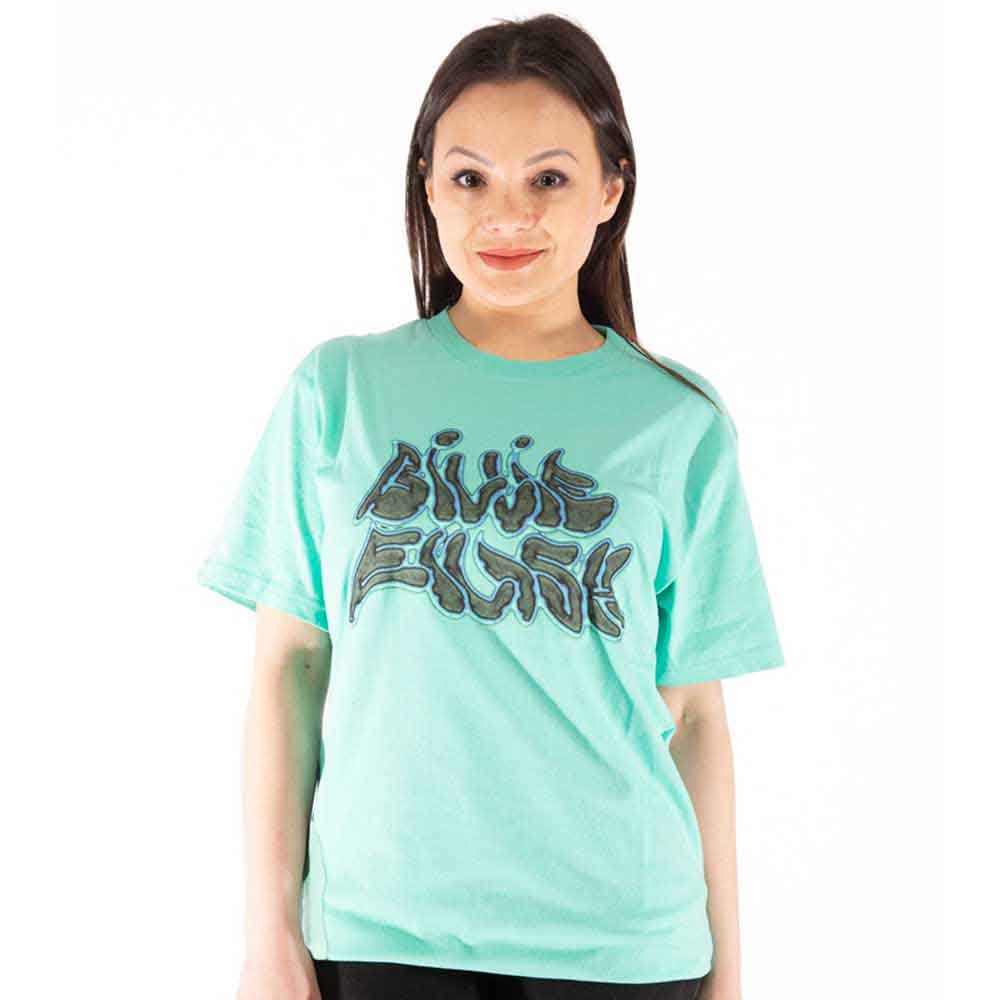 Billie Eilish - Neon Logo Billie - T-Shirt Blue
